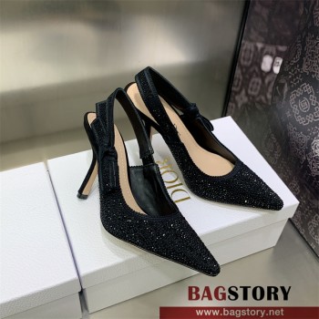 디올 DIOR 힐 샌들 슬리퍼