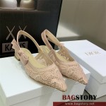 디올 DIOR 힐 샌들 슬리퍼