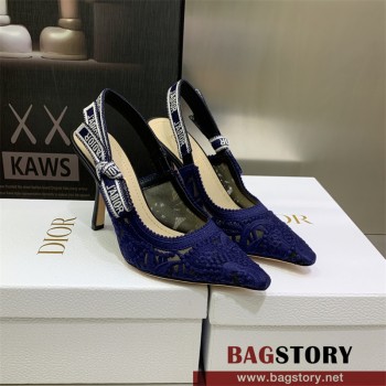 디올 DIOR 힐 샌들 슬리퍼