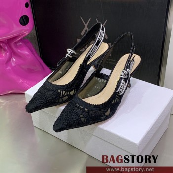 디올 DIOR 힐 샌들 슬리퍼