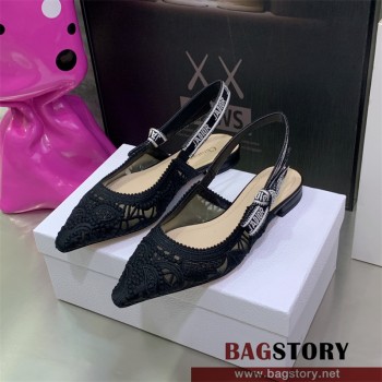 디올 DIOR 힐 샌들 슬리퍼