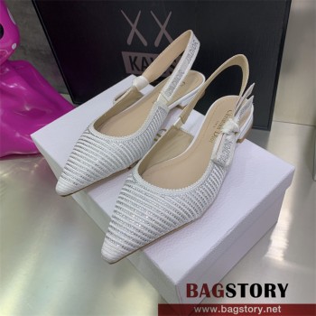 디올 DIOR 힐 샌들 슬리퍼