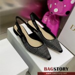 디올 DIOR 힐 샌들 슬리퍼