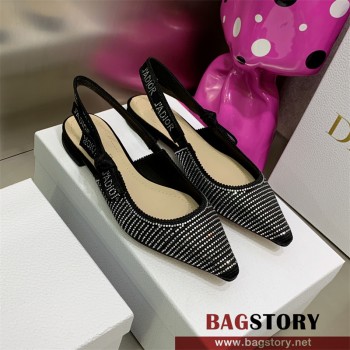 디올 DIOR 힐 샌들 슬리퍼