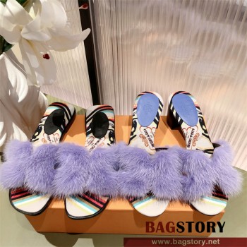 에르메스 HERMES 힐 샌들 슬리퍼