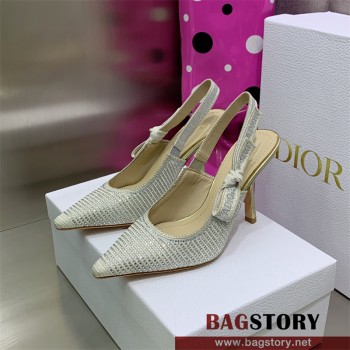 디올 DIOR 힐 샌들 슬리퍼