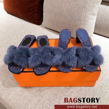 에르메스 HERMES 힐 샌들 슬리퍼