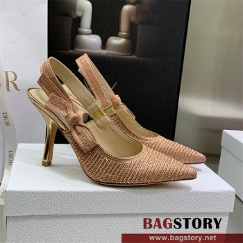 디올 DIOR 힐 샌들 슬리퍼