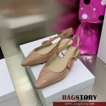 디올 DIOR 힐 샌들 슬리퍼