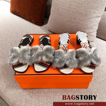 에르메스 HERMES 힐 샌들 슬리퍼