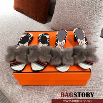 에르메스 HERMES 힐 샌들 슬리퍼