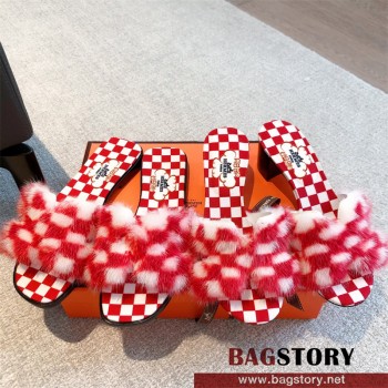 에르메스 HERMES 힐 샌들 슬리퍼