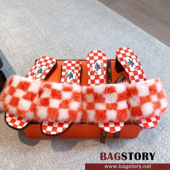 에르메스 HERMES 힐 샌들 슬리퍼