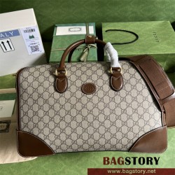 구찌 GUCCI  인터로킹 G 더플백  696014