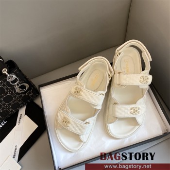 샤넬 CHANEL 힐 샌들 슬리퍼