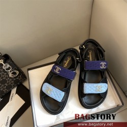 샤넬 CHANEL 힐 샌들 슬리퍼