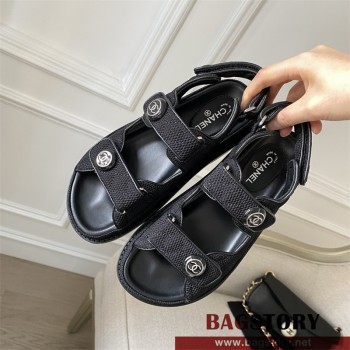 샤넬 CHANEL 힐 샌들 슬리퍼