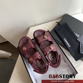 샤넬 CHANEL 힐 샌들 슬리퍼