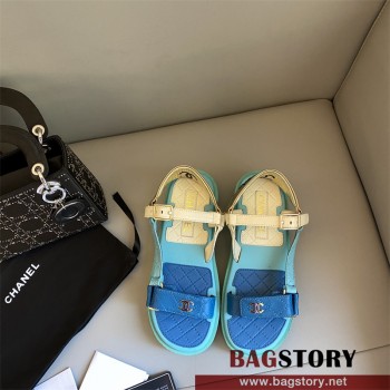 샤넬 CHANEL 힐 샌들 슬리퍼