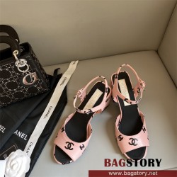 샤넬 CHANEL 힐 샌들 슬리퍼