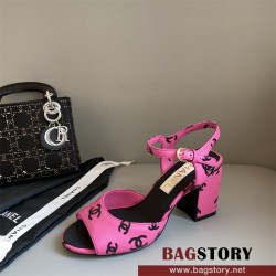 샤넬 CHANEL 힐 샌들 슬리퍼