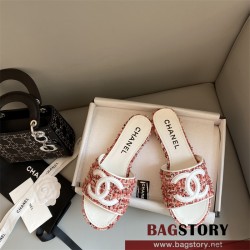 샤넬 CHANEL 힐 샌들 슬리퍼