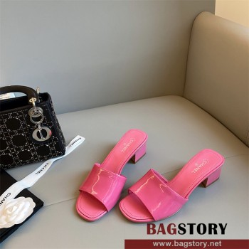 샤넬 CHANEL 힐 샌들 슬리퍼