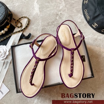 샤넬 CHANEL 힐 샌들 슬리퍼