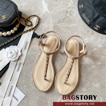 샤넬 CHANEL 힐 샌들 슬리퍼