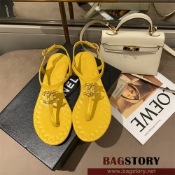 샤넬 CHANEL 힐 샌들 슬리퍼