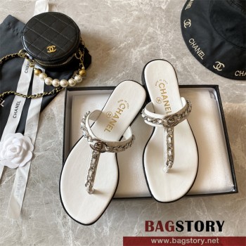 샤넬 CHANEL 힐 샌들 슬리퍼