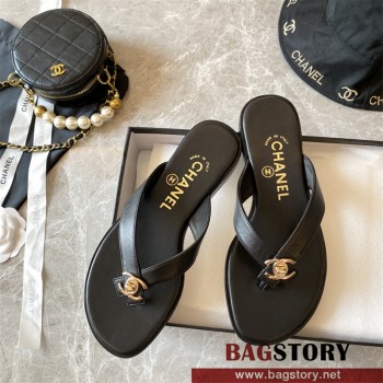 샤넬 CHANEL 힐 샌들 슬리퍼