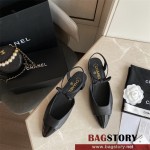 샤넬 CHANEL 힐 샌들 슬리퍼