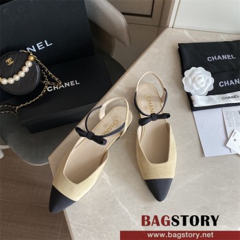 샤넬 CHANEL 힐 샌들 슬리퍼