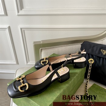 구찌 GUCCI 힐 샌들 슬리퍼