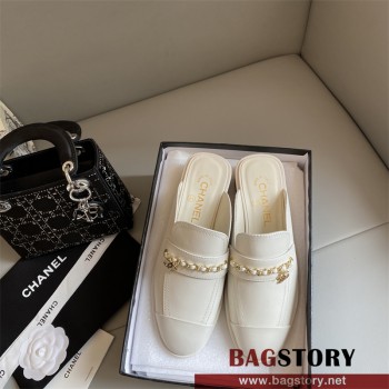 샤넬 CHANEL 힐 샌들 슬리퍼