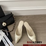 샤넬 CHANEL 힐 샌들 슬리퍼