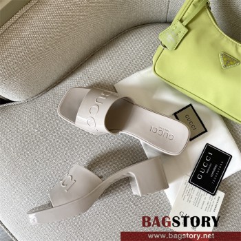 구찌 GUCCI 힐 샌들 슬리퍼