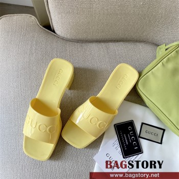 구찌 GUCCI 힐 샌들 슬리퍼