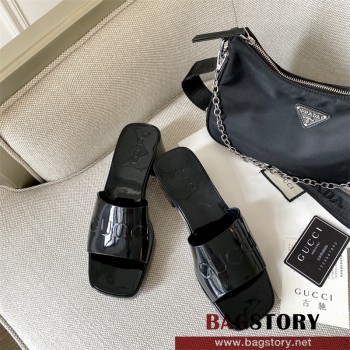 구찌 GUCCI 힐 샌들 슬리퍼