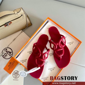 에르메스 HERMES 힐 샌들 슬리퍼