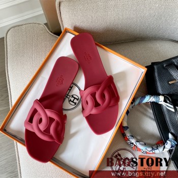 에르메스 HERMES 힐 샌들 슬리퍼