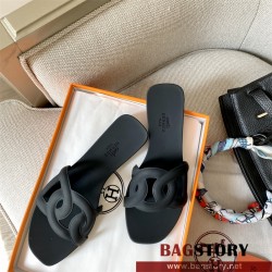 에르메스 HERMES 힐 샌들 슬리퍼