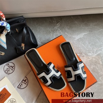 에르메스 HERMES 힐 샌들 슬리퍼