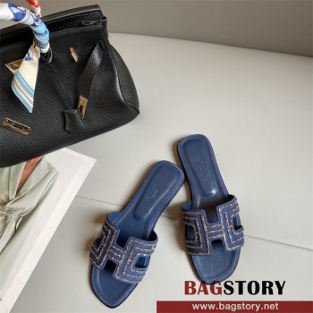 에르메스 HERMES 힐 샌들 슬리퍼