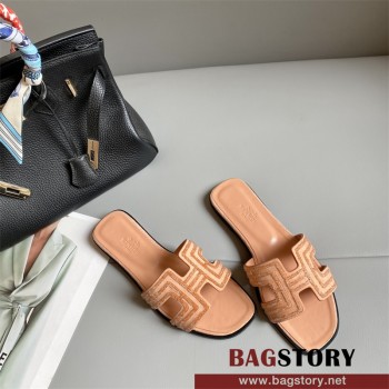 에르메스 HERMES 힐 샌들 슬리퍼