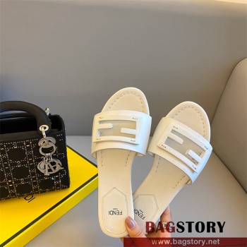 펜디 FENDI 힐 샌들 슬리퍼