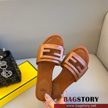 펜디 FENDI 힐 샌들 슬리퍼