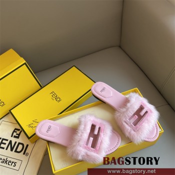 펜디 FENDI 힐 샌들 슬리퍼