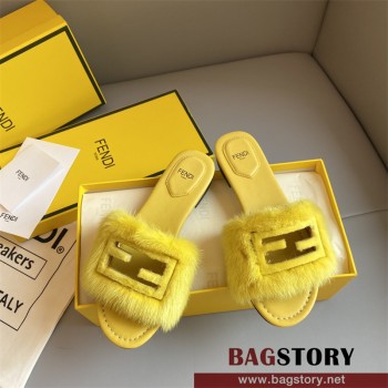 펜디 FENDI 힐 샌들 슬리퍼